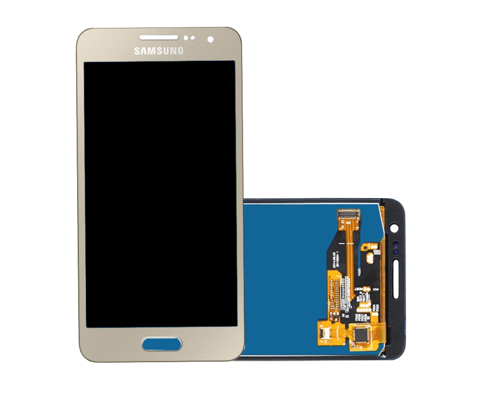 LCD Samsung Galaxy A3 A300 złoty