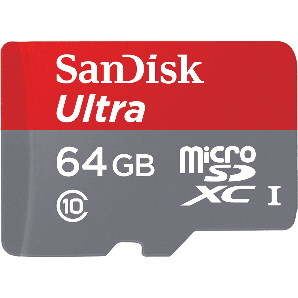 SanDisk Ultra microSDXC 64GB 80MB/s CL10 UHS-1