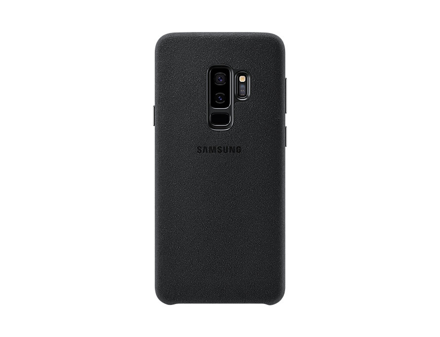 Samsung Alcantara Cover Galaxy S9+ Czarny