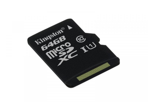 Kingston microSD 64GB Canvas Select Class10