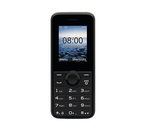 Prosty telefon Philips Xenium E106 DS czarny