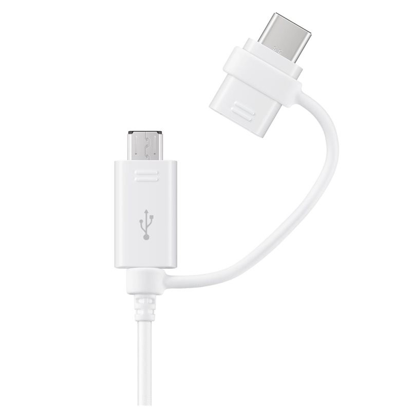 Samsung EP-DG930 Kabel Combo (Type-C & MicroUSB)White